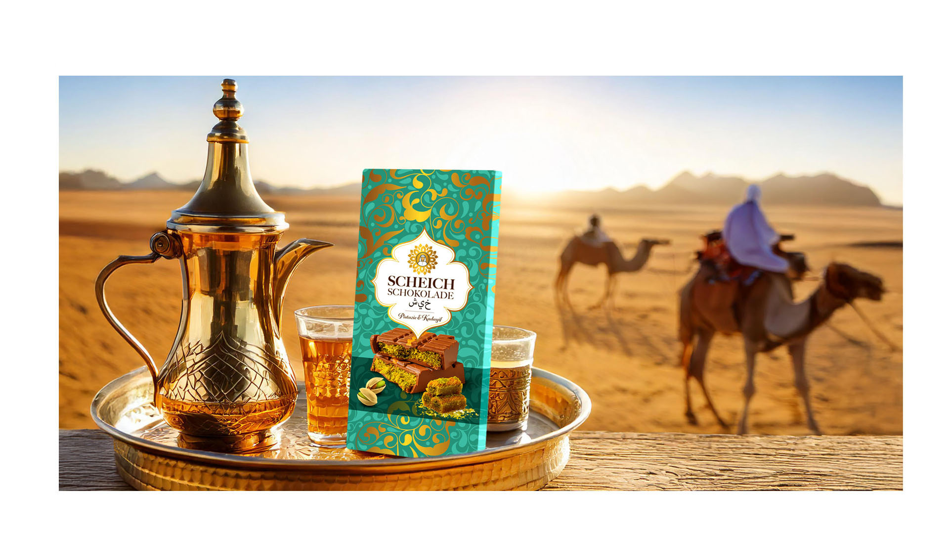 Schokolade gibt's nicht nur in Dubai.